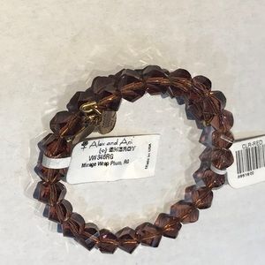 Alex and Ani Mirage Wrap Plum